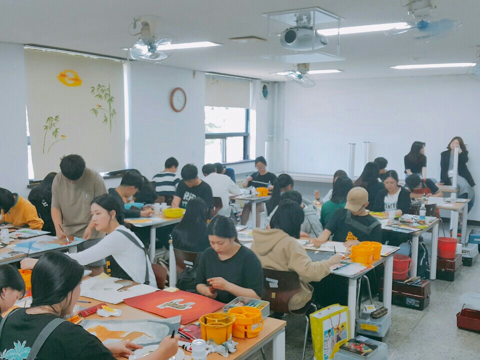 디자인실기대회 진행사진