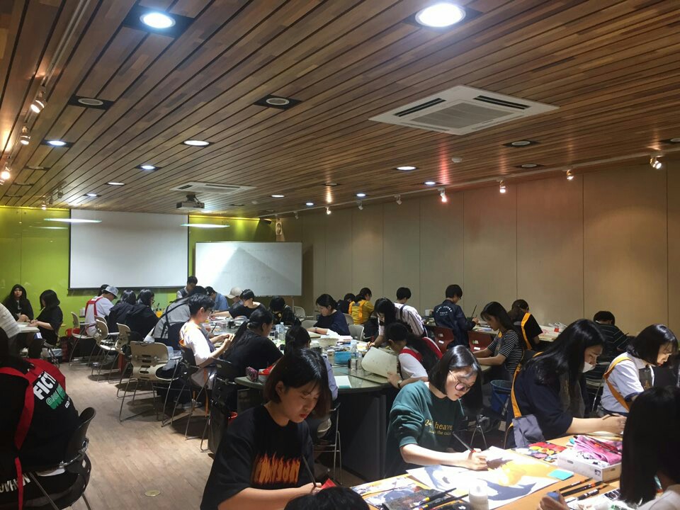 디자인실기대회 진행사진