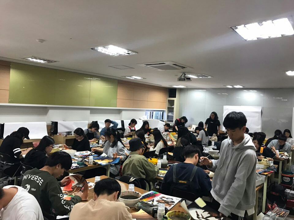 디자인실기대회 진행사진