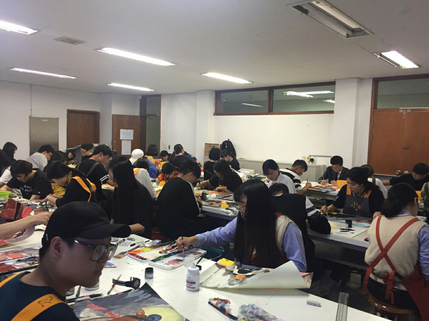 디자인실기대회 진행사진