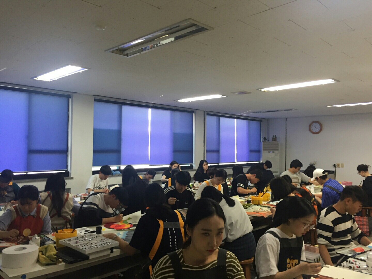 디자인실기대회 진행사진